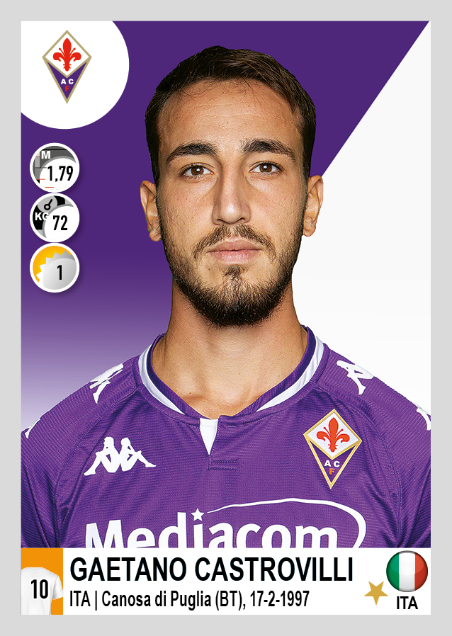 182 Castrovilli   Fiorentina   Calciatori 2021