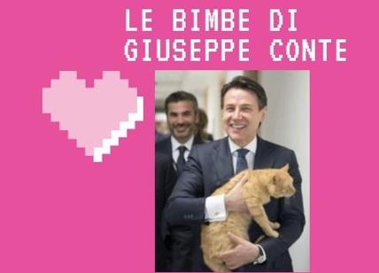 'Le bimbe di Giuseppe Conte' esultano e lo osannano. "Oh Peppy, say it again"