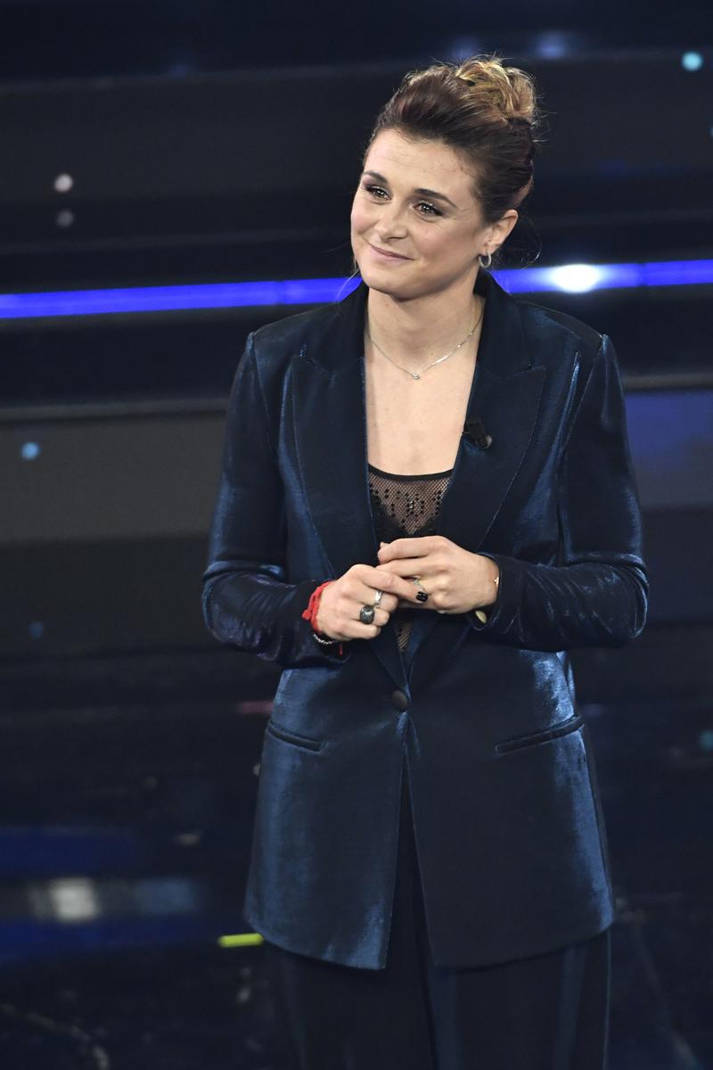 Cristiana Girelli - Sanremo 2021 (Lapresse)