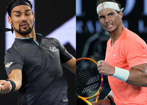 Fabio Fognini - Rafa Nadal (Lapresse)