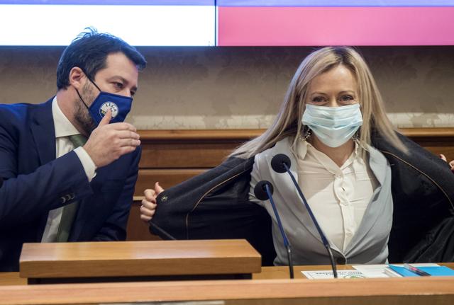 Matteo Salvini - Giorgia Meloni Matteo Salvini - Giorgia Meloni