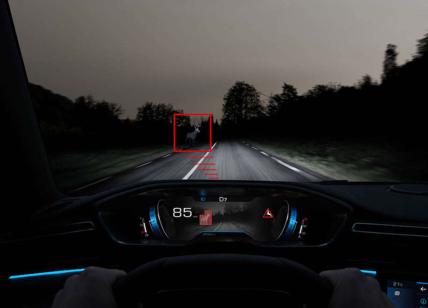 Peugeot Night Vision,alza gli standard di sicurezza nella guida notturna
