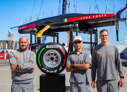 Pirelli: all’asta un pneumatico da formula 1 firmato dal Team Luna Rossa