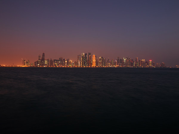 Qatar West Bay Skyline