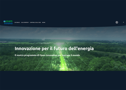 Snam: nasce Snaminnova il programma di Open Innovation