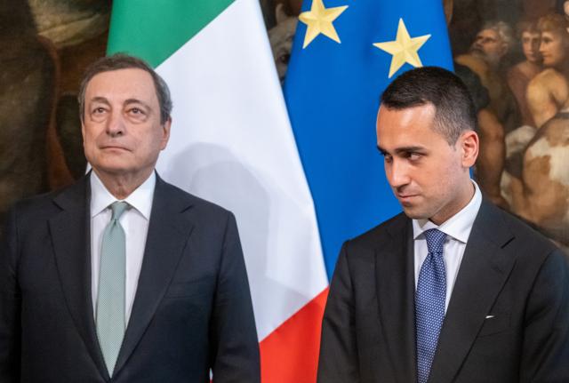 Mario Draghi Luigi Di Maio 