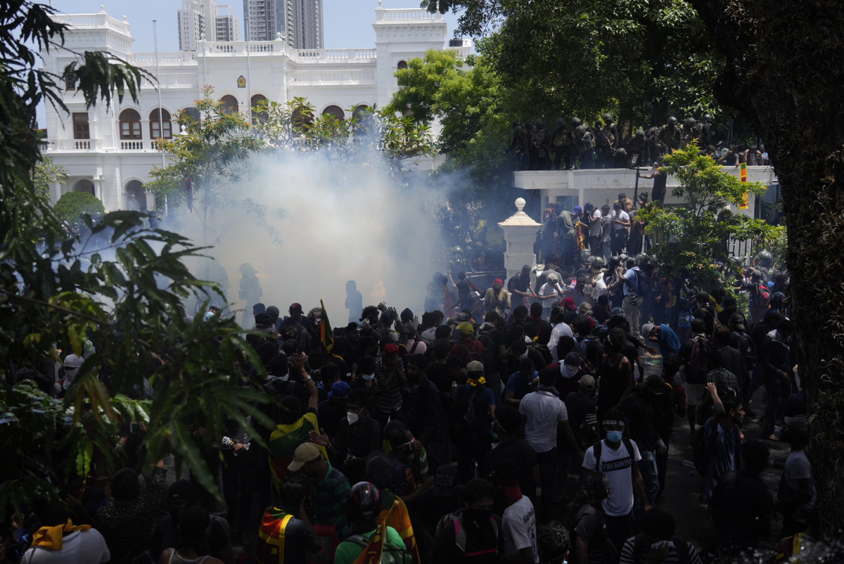 Proteste in Sri Lanka