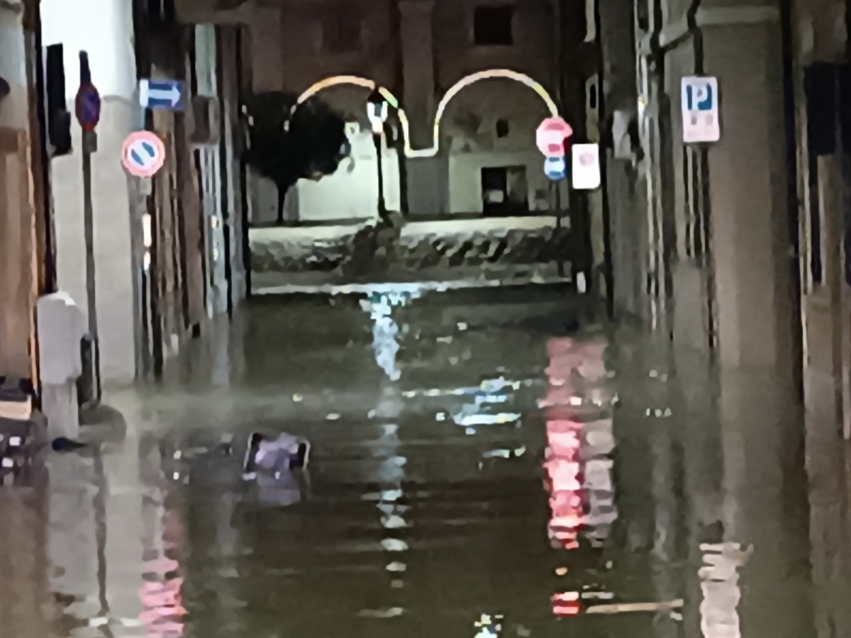 Alluvione nelle Marche, vaste zone allagate a Senigallia dopo l'esondazione del fiume Misa