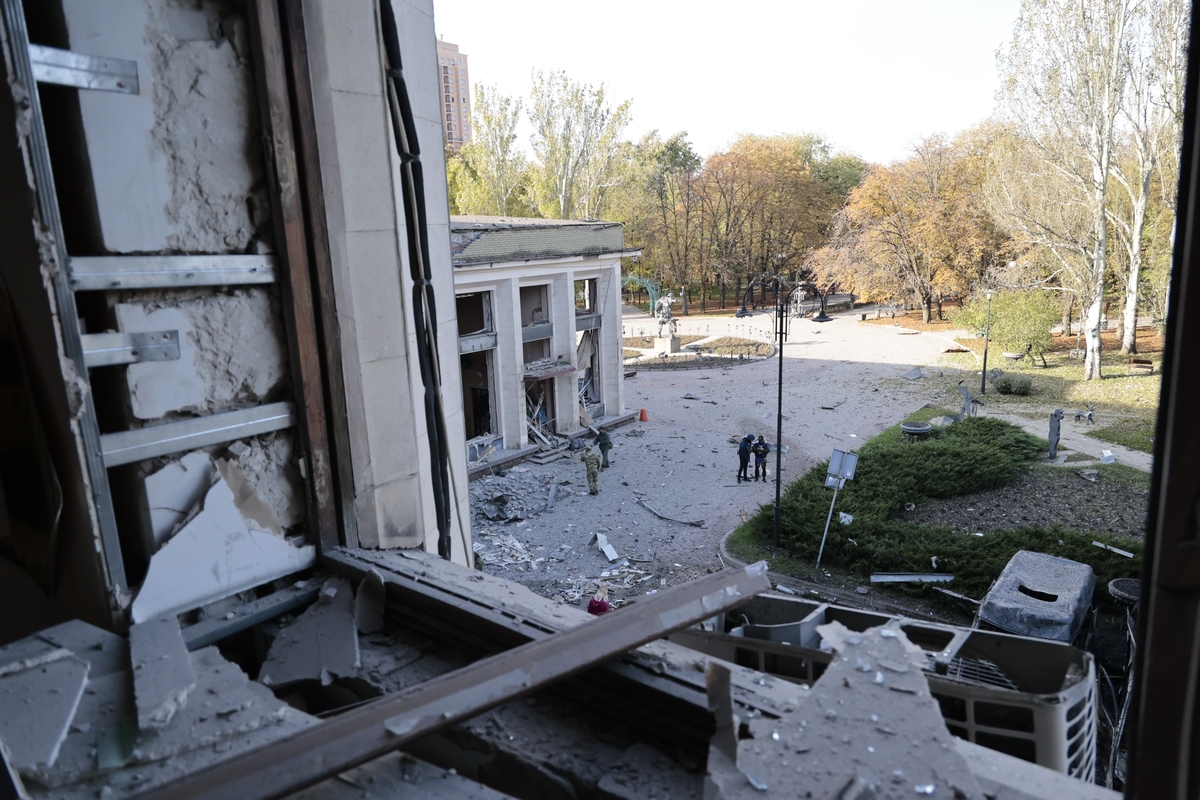 Guerra Russia-Ucraina, raid ucraino su palazzo governo a Donetsk