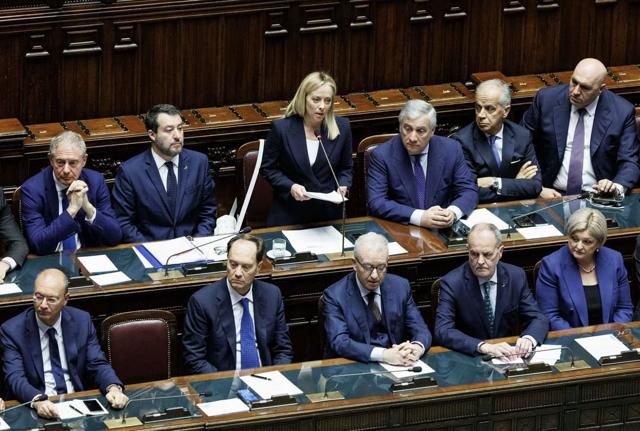 Camera dei Deputati, dichiarazioni del presidente del Consiglio Meloni e voto di fiducia al governo