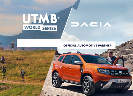 Dacia diventa Partner delle UTMB® World Series, tra cui l'UTMB® Mont-Blanc