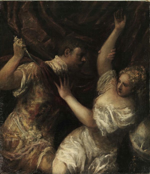5 TIZIANO Tarquinio e Lucrezia (1570 1576)