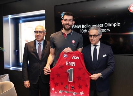 BMW e Olimpia Milano festeggiano dieci anni di partnership