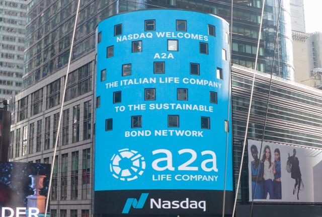 A2A entra nel Nasdaq sustainable bond network