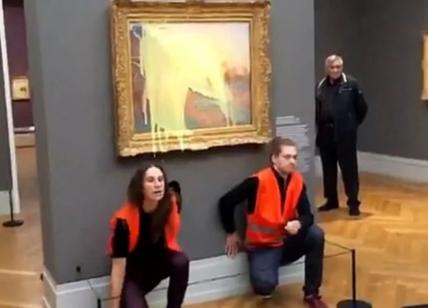 Monet imbrattato con del purè, nuova protesta ambientalista in Germania