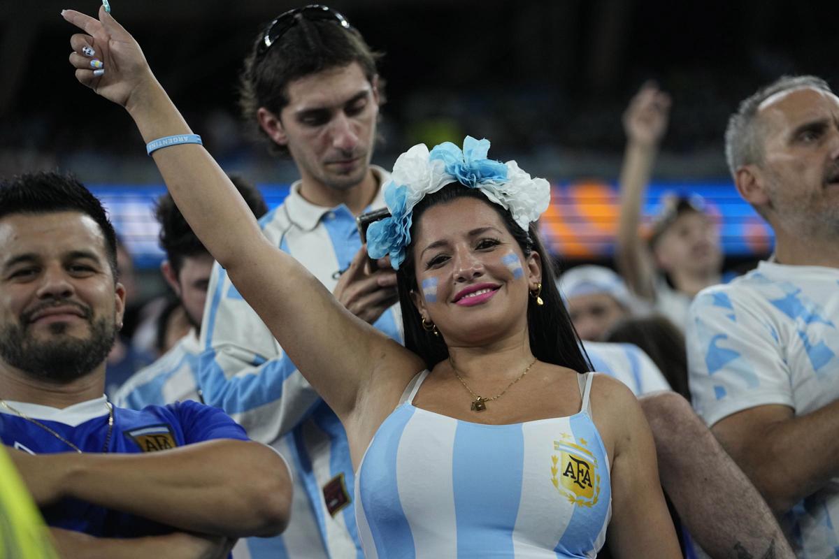 Argentina tifose mondiali qatar 2022