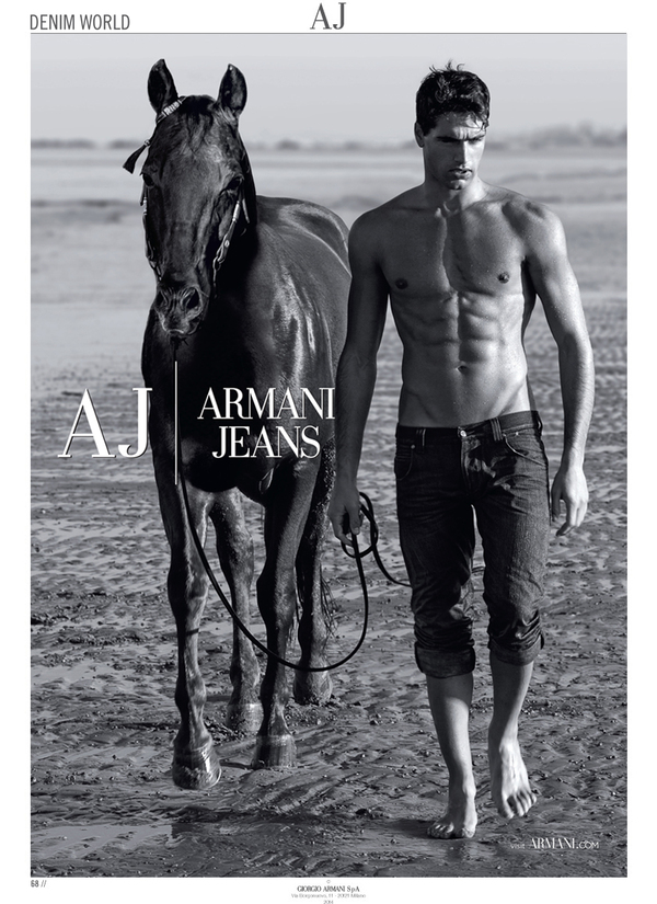 Armani Jeans Adv worldwide