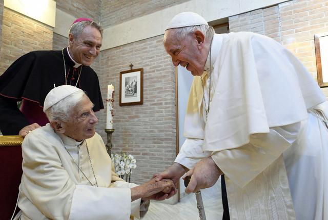 Benedetto XVI e Papa Francesco