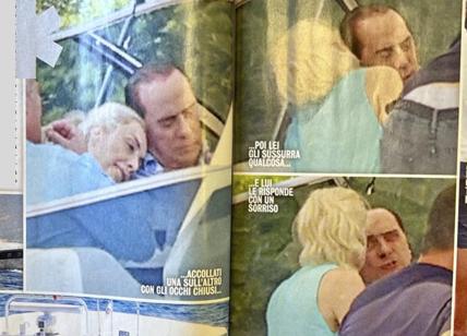 Silvio Berlusconi accocolato alla sua Marta, mentre la Pascale si sposava
