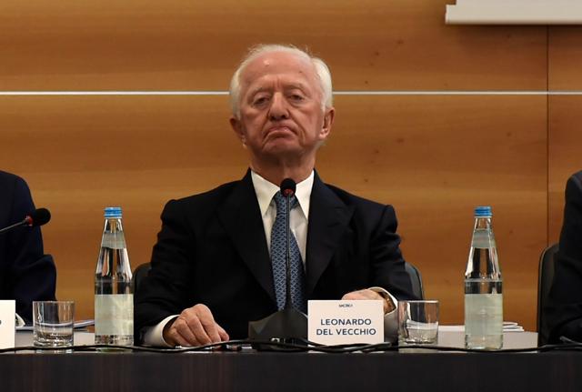 Leonardo Del Vecchio, patron di Luxottica