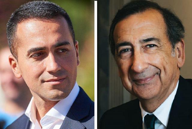 Luigi di Maio e Beppe Sala