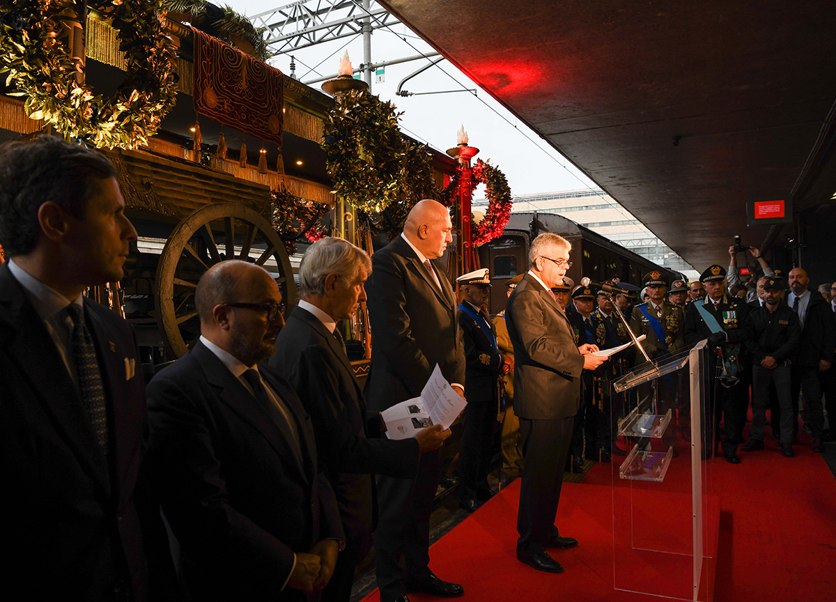 FS accoglie a Roma Termini il Treno della Memoria