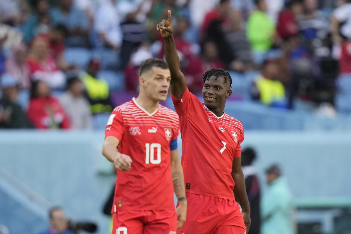Embolo gol Svizzera Camerun