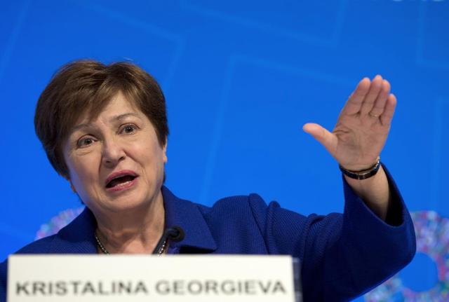 Kristalina Georgieva, direttrice del Fondo monetario internazionale  (Fonte immagine: La Presse) 