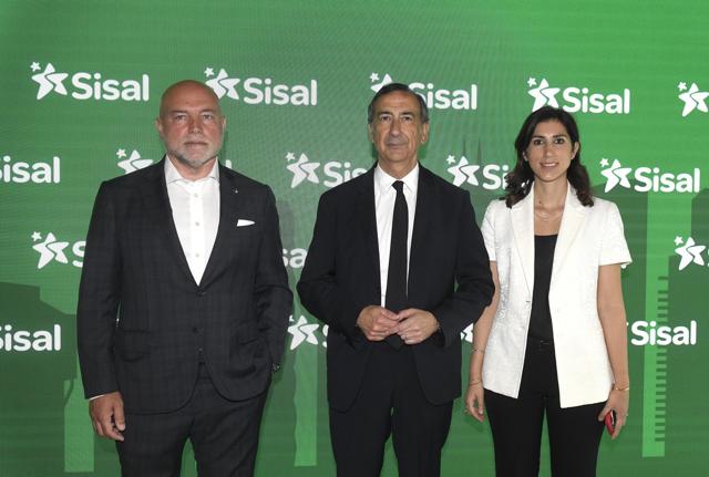 FRANCESCO DURANTE CEO SISAL, GIUSEPPE SALA SINDACO MILANO, ALESSIA CAPPELLO ASSESSORE