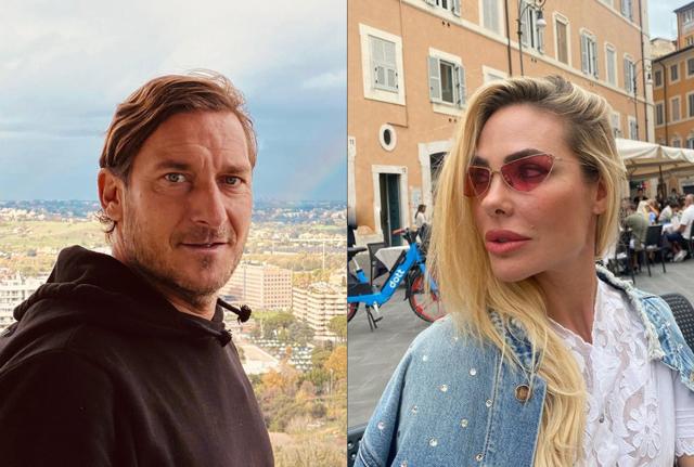 Francesco Totti e Ilary Blasi