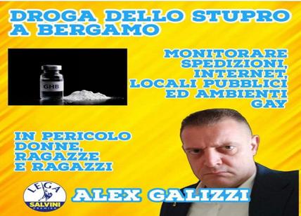 Bergamo, Galizzi (Lega): "Droga dello stupro, monitare gli ambienti gay"