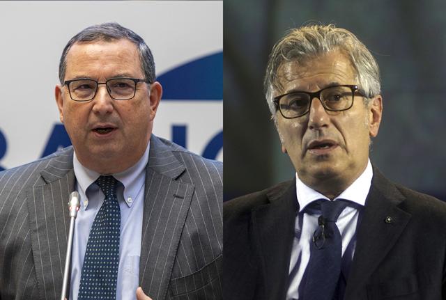 Giuseppe Castagna (Banco Bpm), Giampiero Maioli (Credit Agricole) 