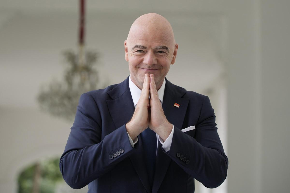 Gianni Infantino Fifa Mondiali calcio qatar