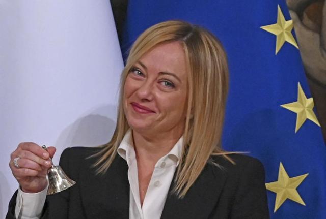 Giorgia Meloni, 45 anni, romana. È la prima donna a diventare presidente del Consiglio dei ministri della Repubblica Italiana