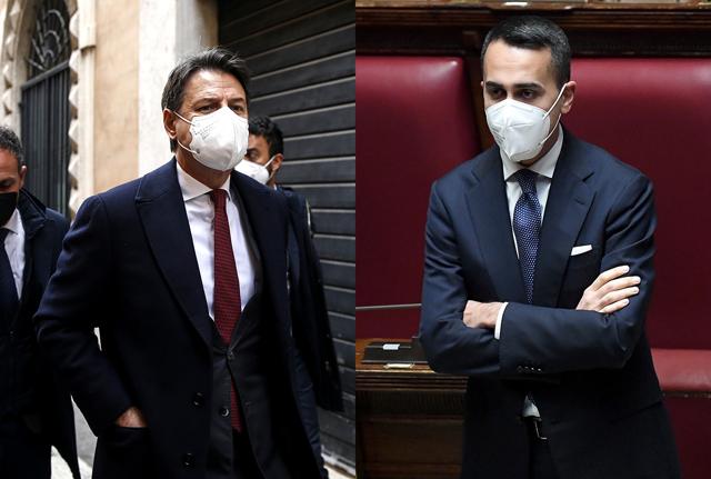 Giuseppe Conte e Luigi Di Maio 