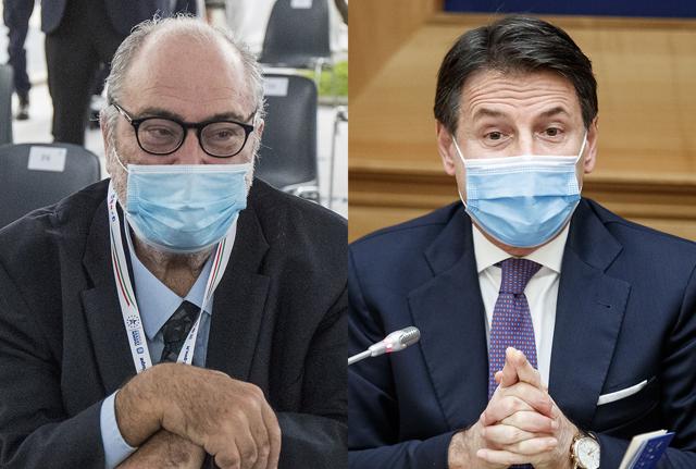 Goffredo Bettini e Giuseppe Conte 