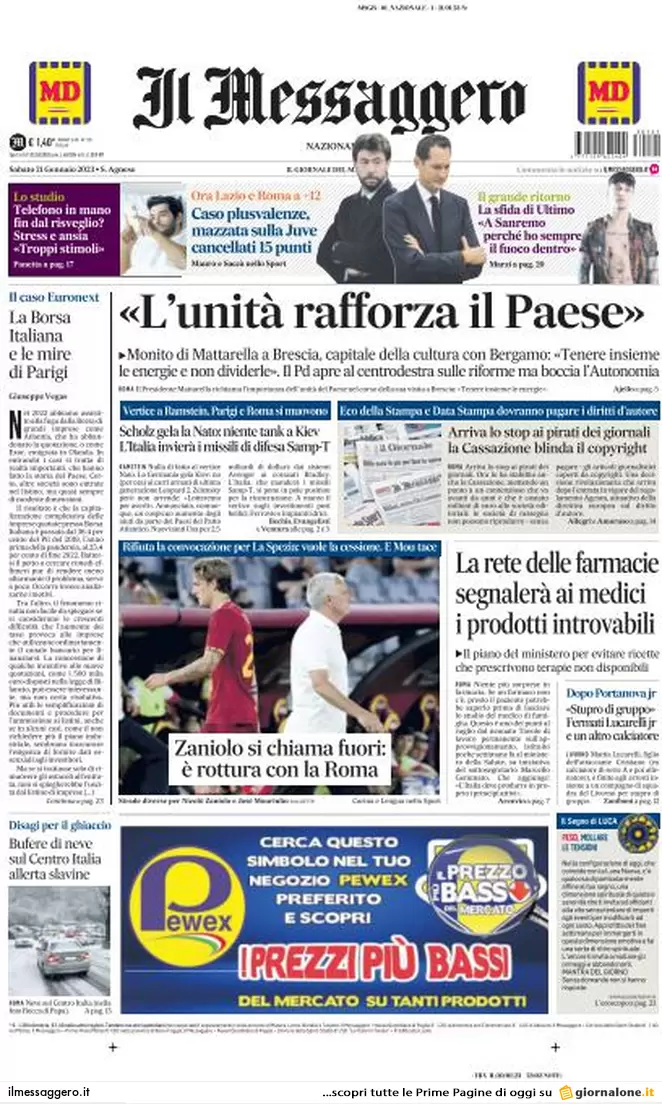 il messaggero 000012083