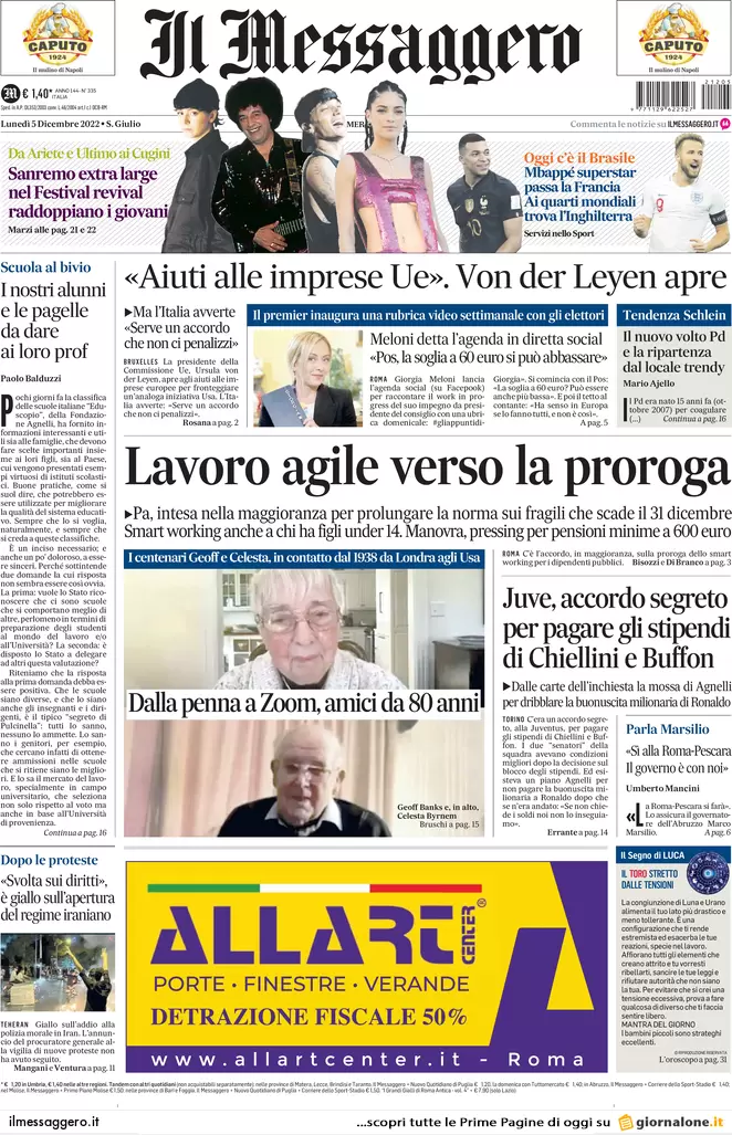 il messaggero 062232840