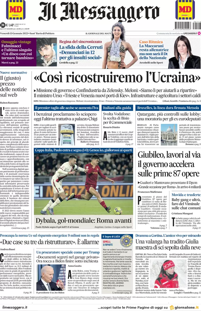 il messaggero 071959648