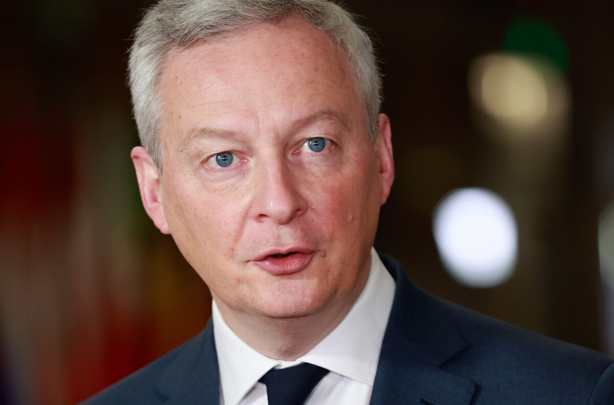 BRUNO LE MAIRE MINISTRO DELL'ECONOMIA FRANCESE