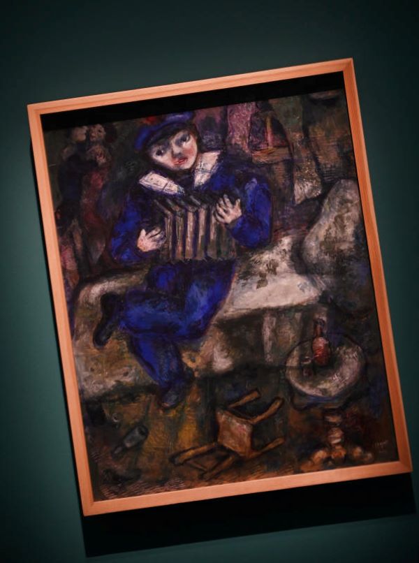 La mostra ‘Marc Chagall. Una storia di due mondi’ al Mudec. Foto Ipa