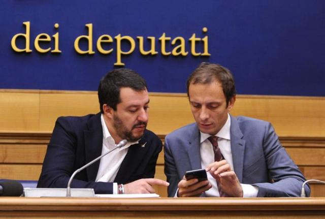 Matteo Salvini e Massimiliano Fedriga