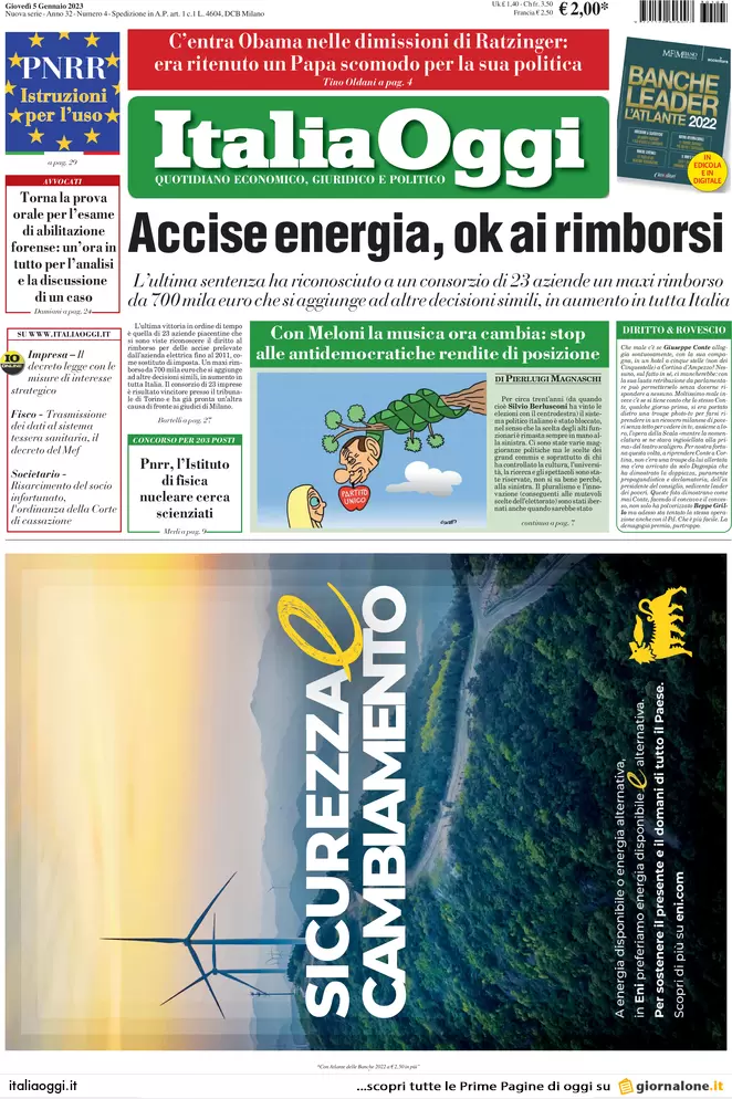 italia oggi 010312319