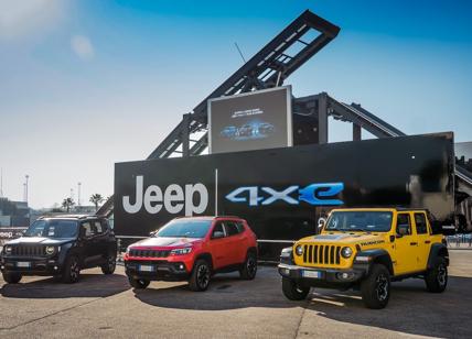 Jeep 4xe Plug-In Hybrid dominano il mercato dei veicoli a basse e emissioni