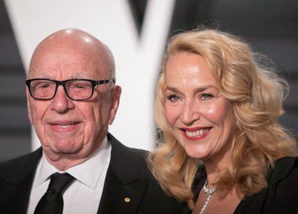 Murdoch e Jerry Hall sull’orlo del divorzio: ma il suo impero è al sicuro
