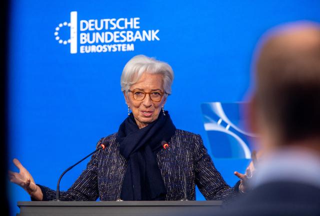 Chirstine Lagarde, presidente della Bce