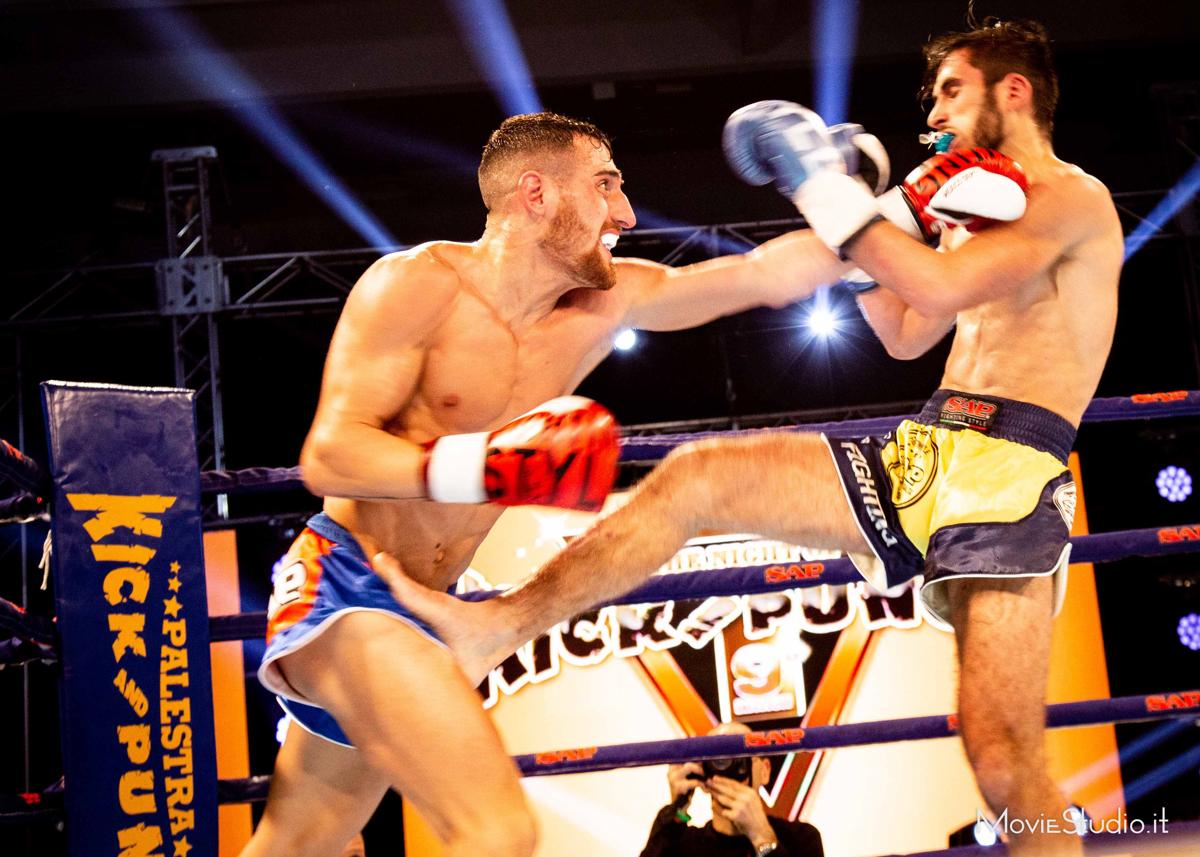 Luca Cecchetti sul ring