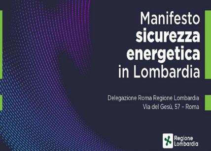 Fontana, presentato “Manifesto per la sicurezza energetica in Lombardia”