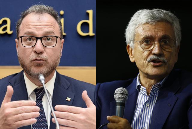  Giorgio Mulé e Massimo D'Alema