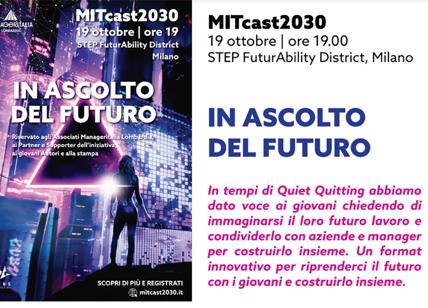 Manageritalia e ZGens presentano MITcast2030: i giovani e il lavoro